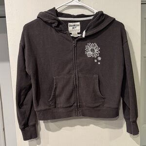 OshKosh B'gosh Kids Dark Gray Hoodie Jacket